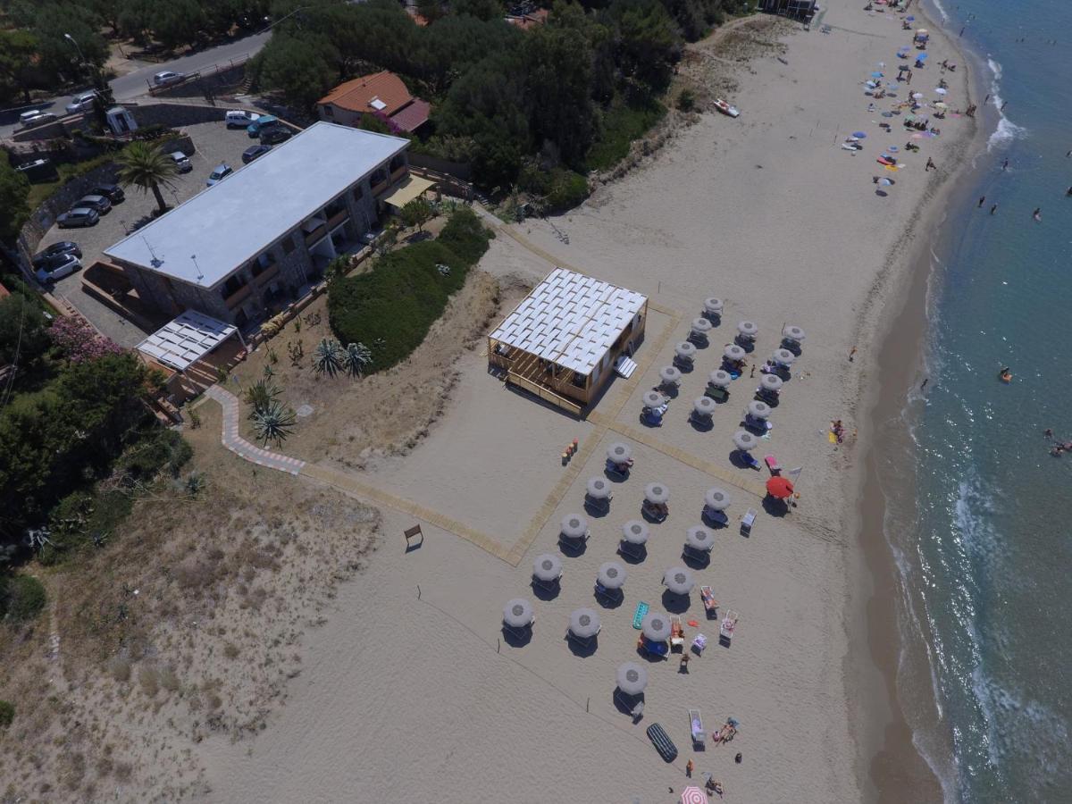 Residence Le Palme - Appartamenti Sul Mare - Spiaggia Tra Palinuro E Caprioli 皮肖塔 外观 照片